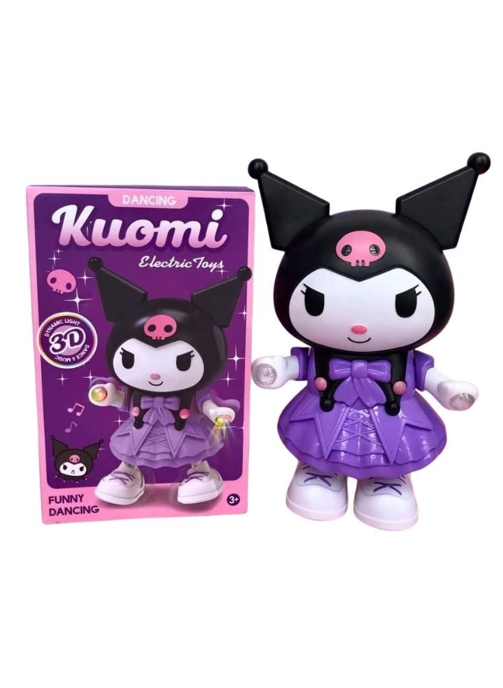Premium Interactive Dancing Kuromi Toy with Lights & Music – Touch-Activated Smart Robot Toy for Toddlers, Fun Learning & Playtime Companion - Image 3
